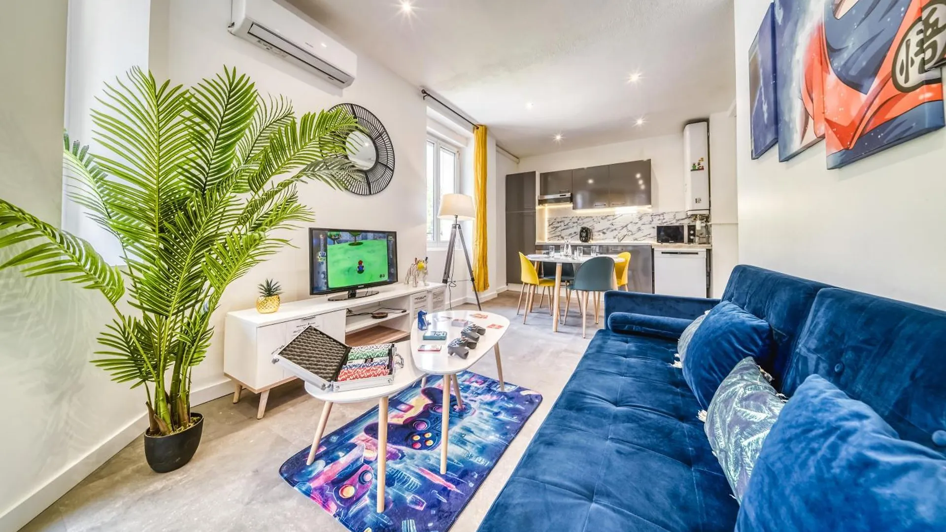 L'Aventure: Gaming Haven with Arcade, Billiards & Family-Friendly Amenities Apartment Saint-Etienne